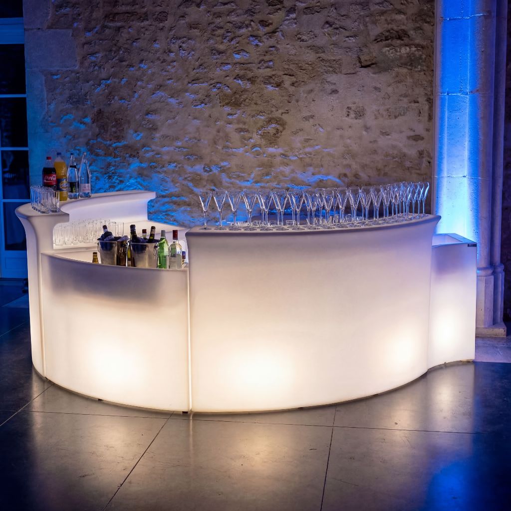 Le bar Lumineux — rétroéclairage LED