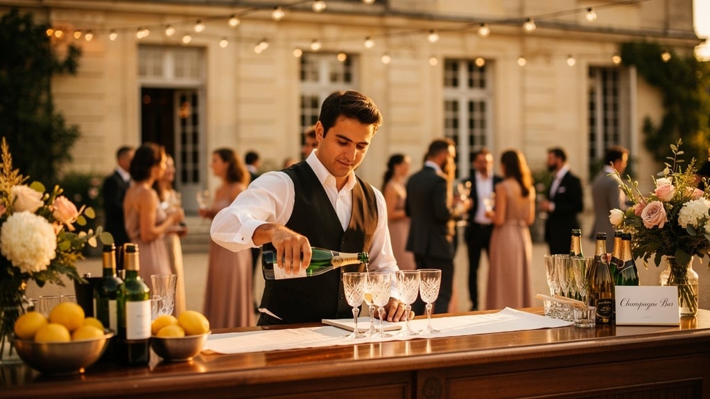 Bar événementiel Eklips — service élégant